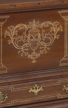 Sulphur Inlaid Blanket Chest