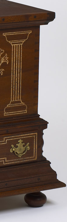 Sulphur Inlaid Blanket Chest