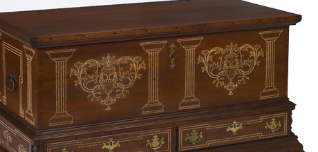 Sulphur Inlaid Blanket Chest