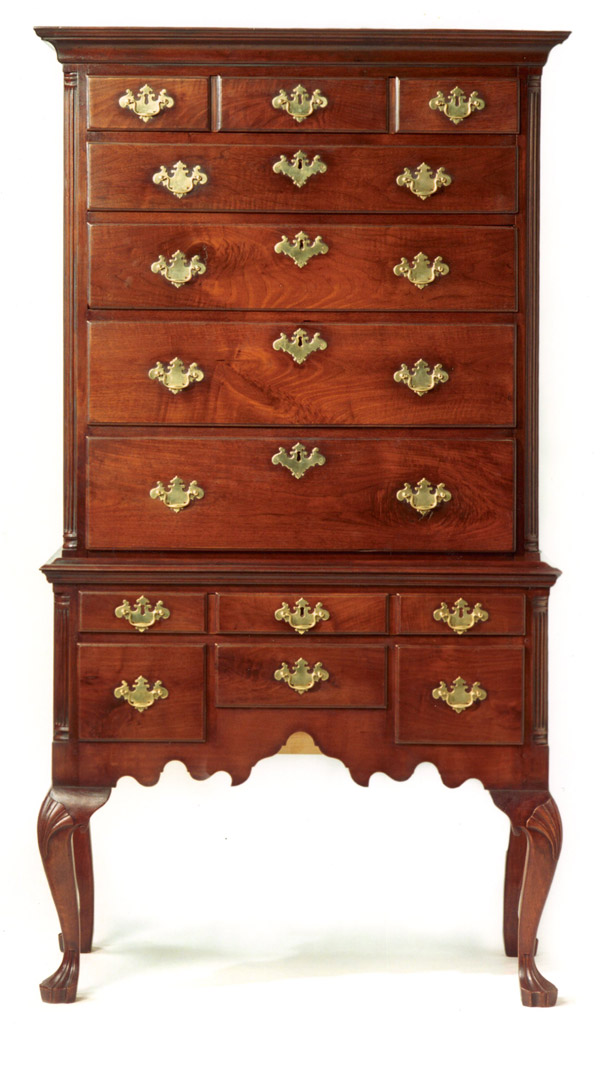Trifid Foot Flat Top High Chest