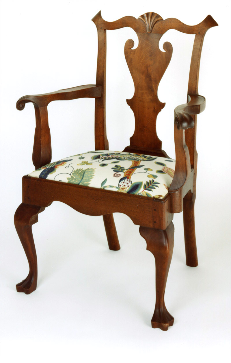 Chester County Queen Anne Arm Chair